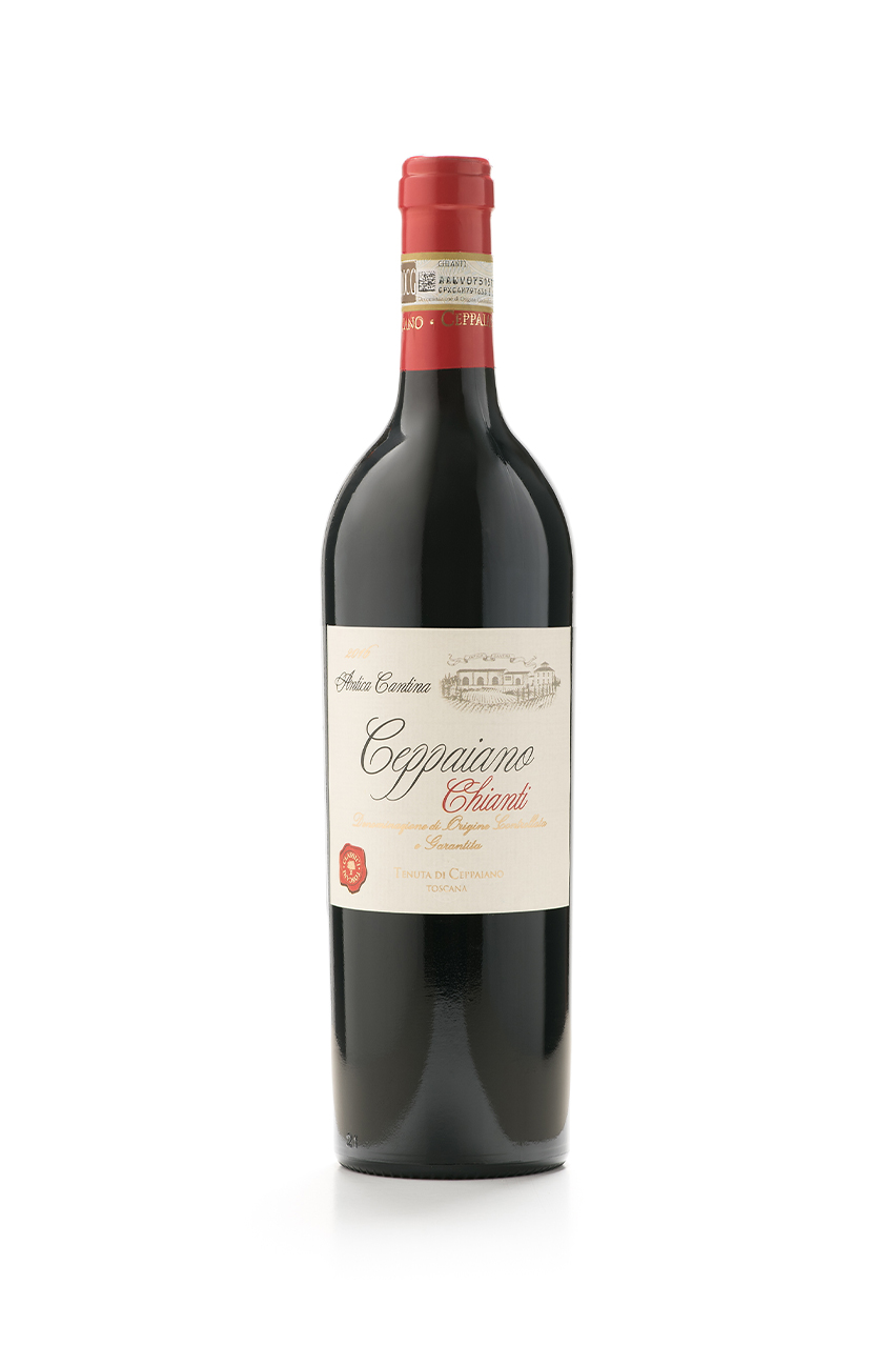 Вино Чеппаяно Кьянти, красное, сухое, 0.75л